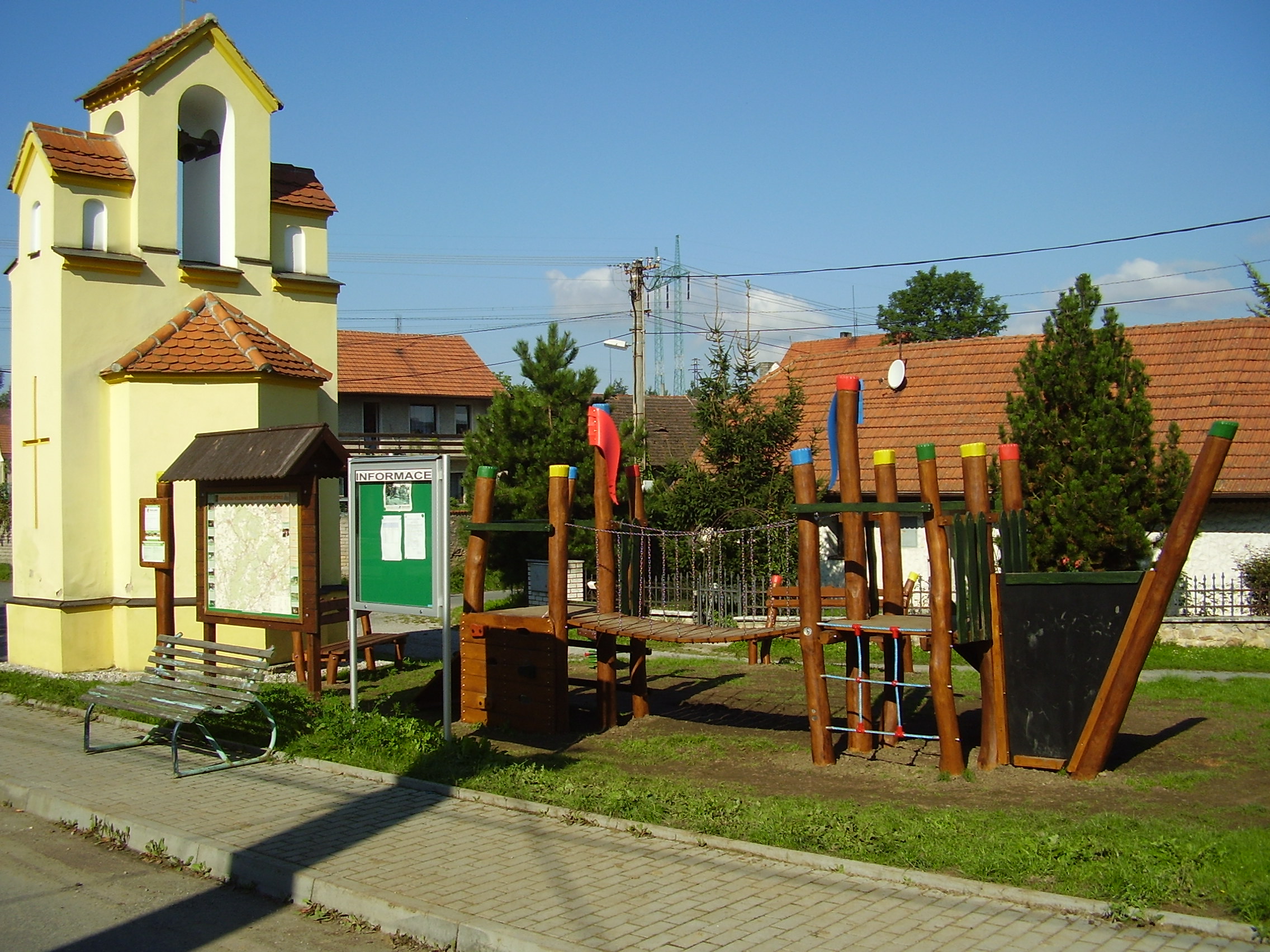 Dětské hřiště v Libečově